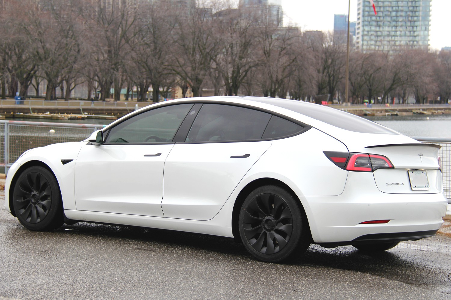 Model 3 Induction Wheel Covers for 18" Aero Wheels