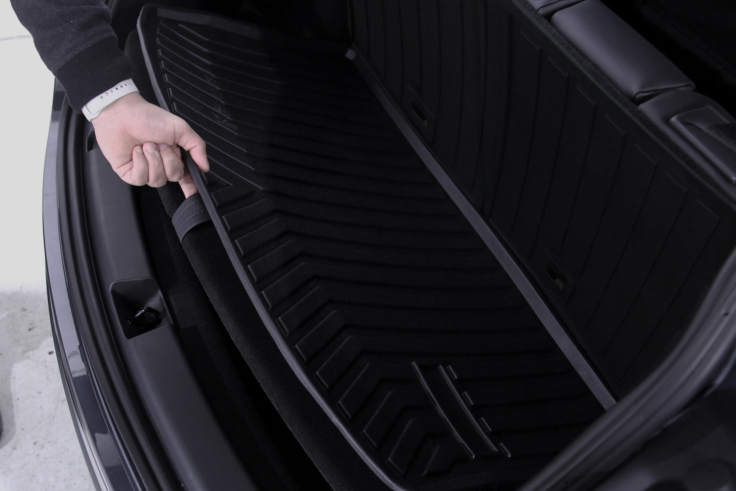 Model Y 7 seater cargo back seat mats