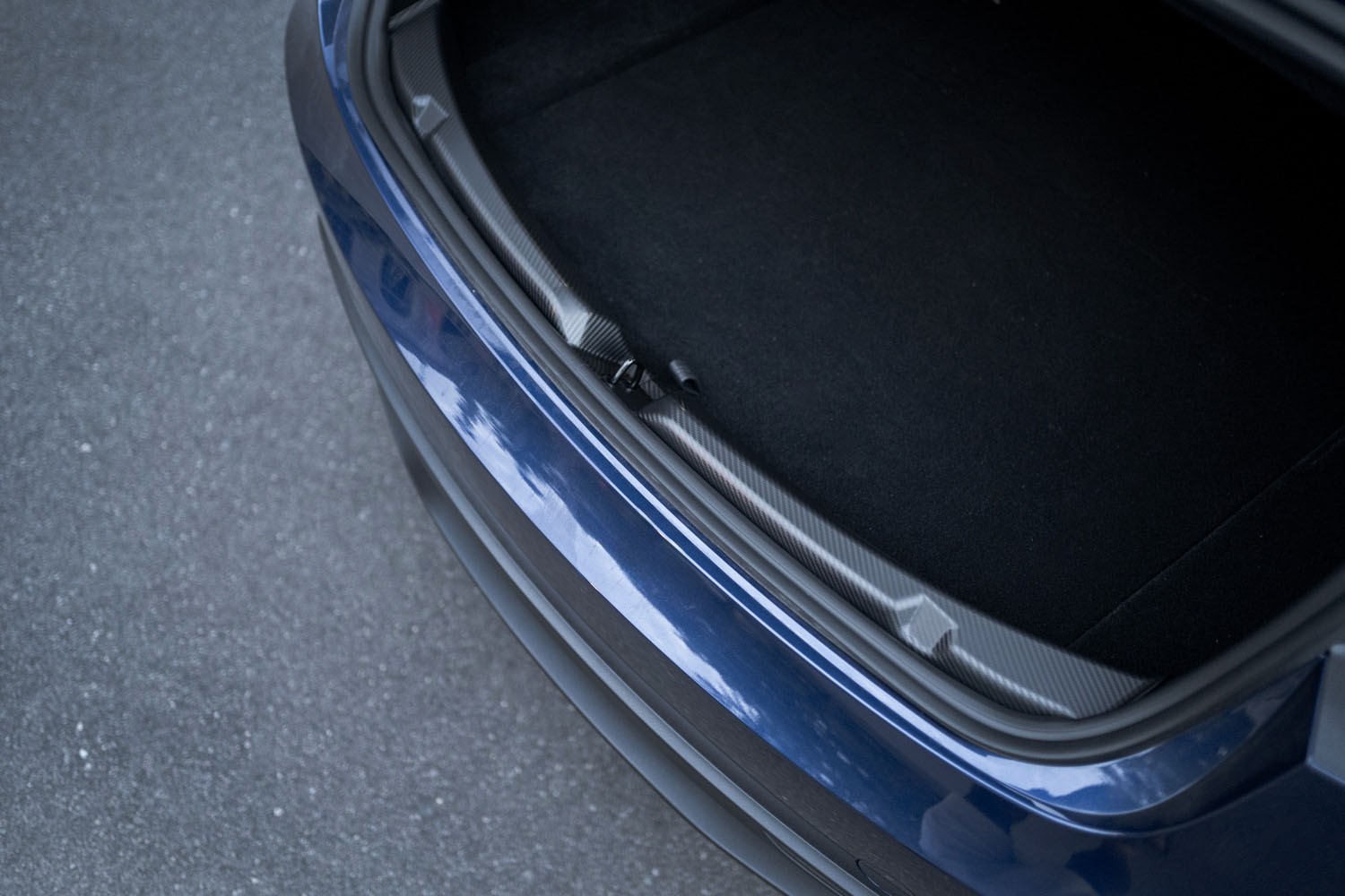 Model 3 trunk sill protector guard