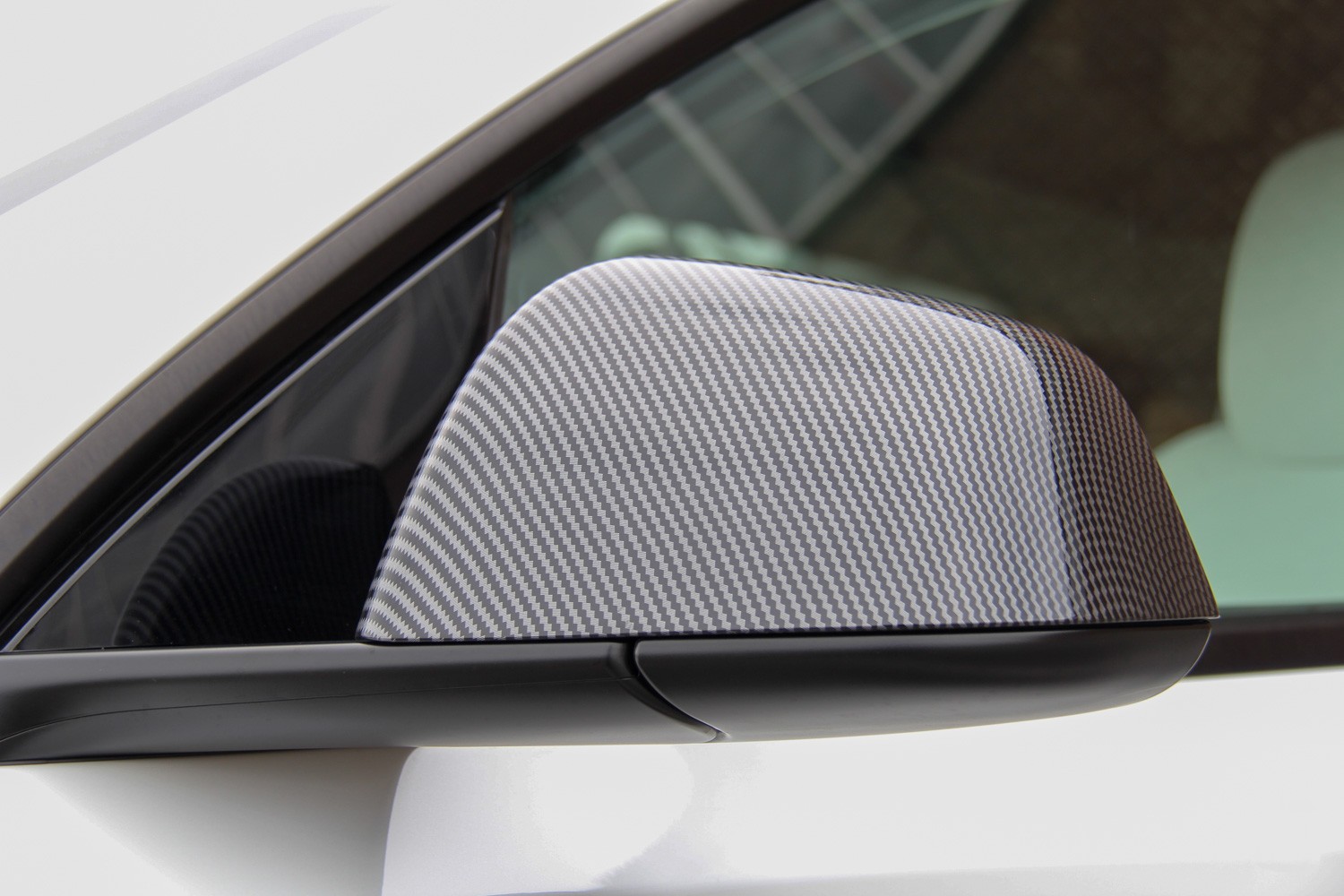 Model Y Side Mirror Covers - Carbon Fiber