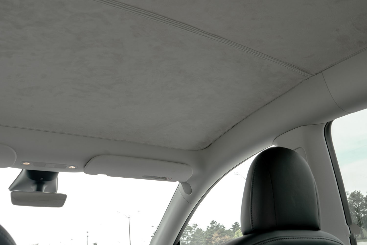 Tesla Model Y Electrostatic Roofshade