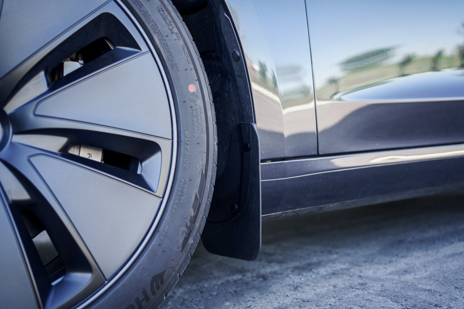 Tesla Model 3 mudflaps 2024