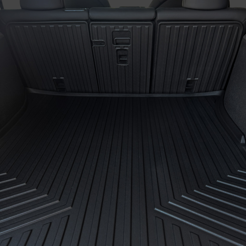 Tesla Model Y Juniper Cargo Mats - Trunk Mat, Sunbtrunk Mat and Backseat Mats