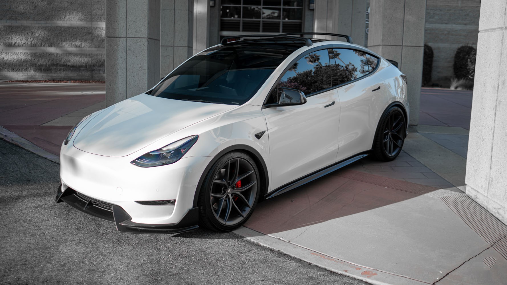 Model Y body kit front bumper